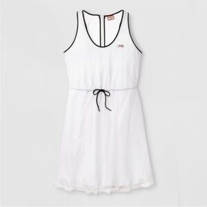 NWT Hunter for Target White Mesh Zip Back Midi Dress - Small